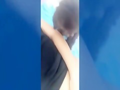 Sacandole la polla al caballo